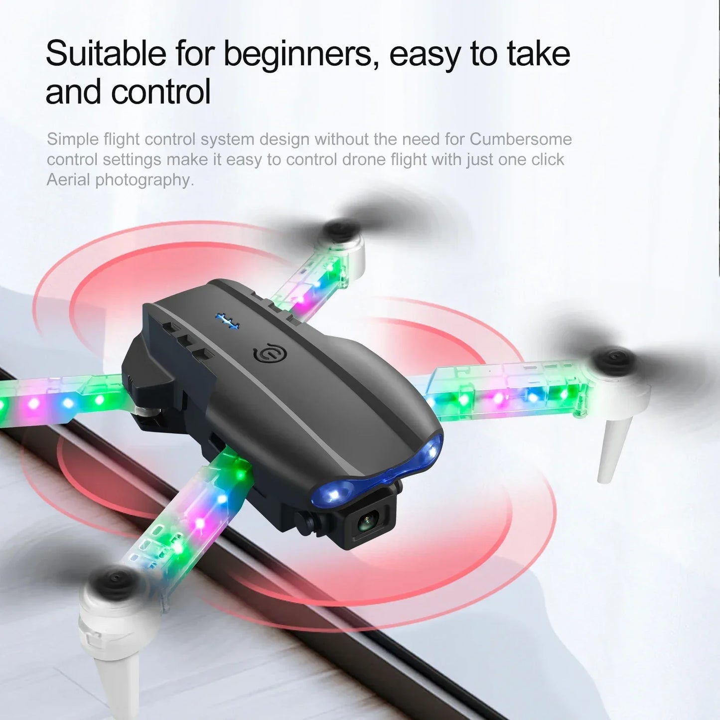 Foldable E99 K3 Pro 4K HD Drone – Dual Camera, WiFi Aerial Photography, RC Quadcopter