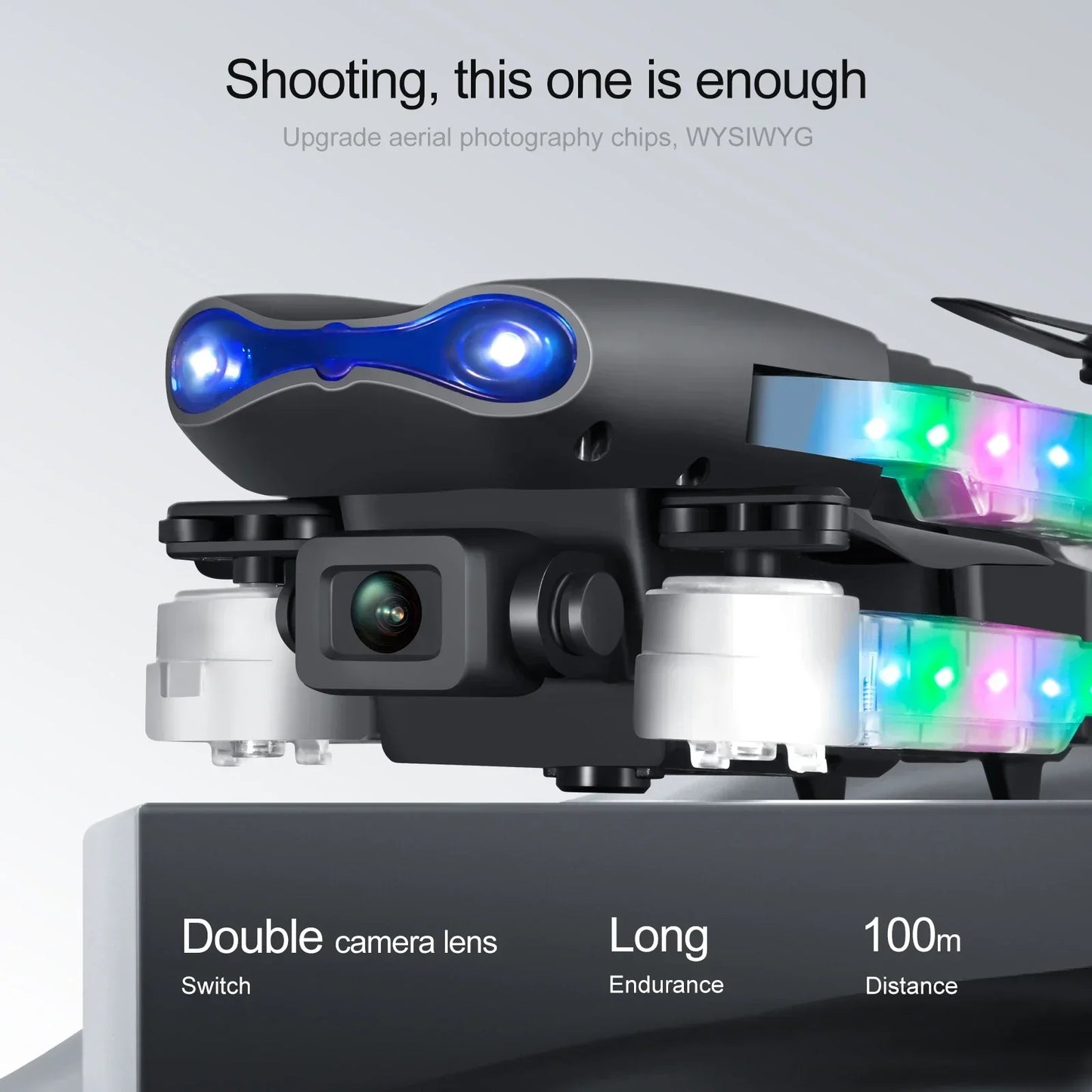 Foldable E99 K3 Pro 4K HD Drone – Dual Camera, WiFi Aerial Photography, RC Quadcopter