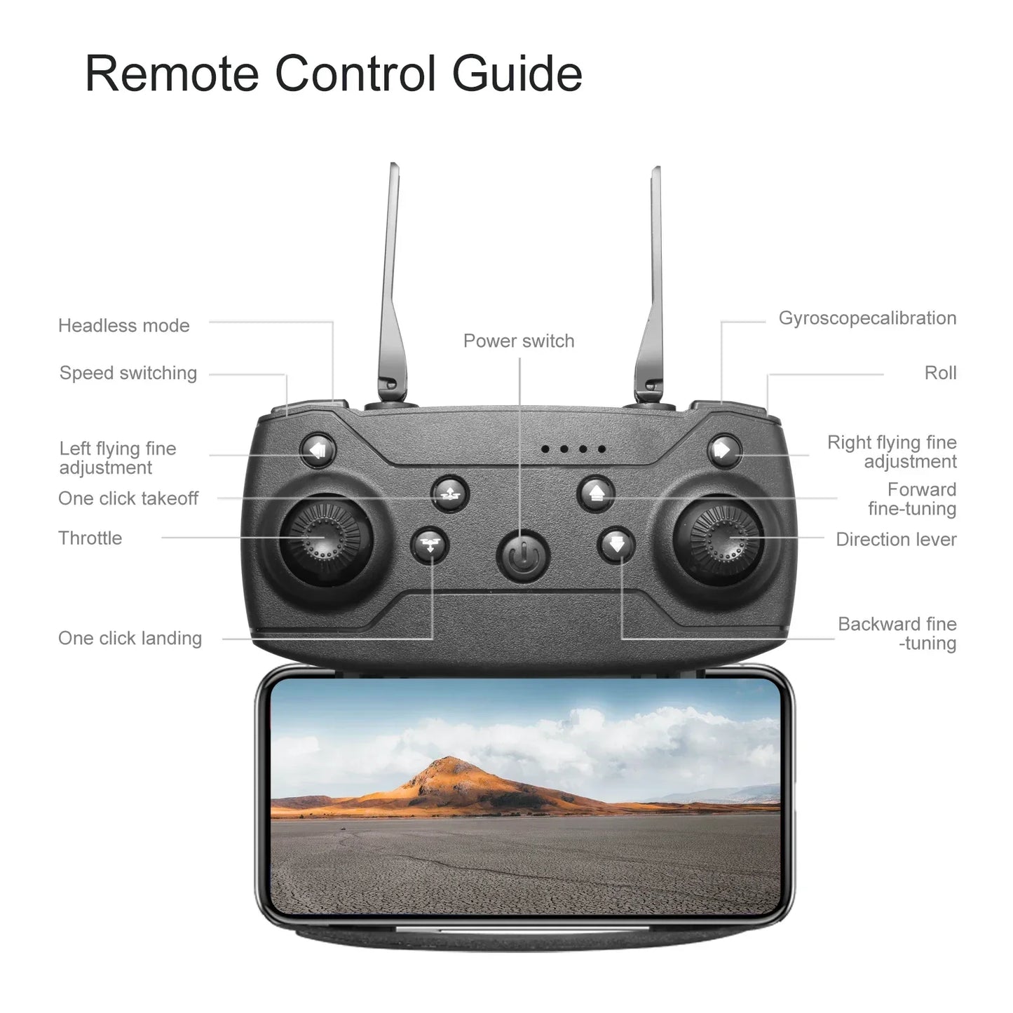 Foldable E99 K3 Pro 4K HD Drone – Dual Camera, WiFi Aerial Photography, RC Quadcopter