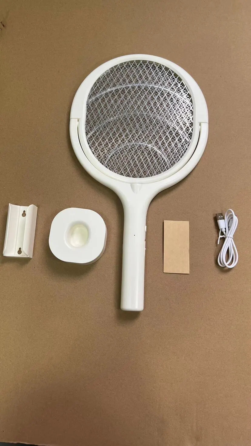 5-in-1 Electric Mosquito Swatter – Battery-Powered Fly & Bug Zapper Lamp