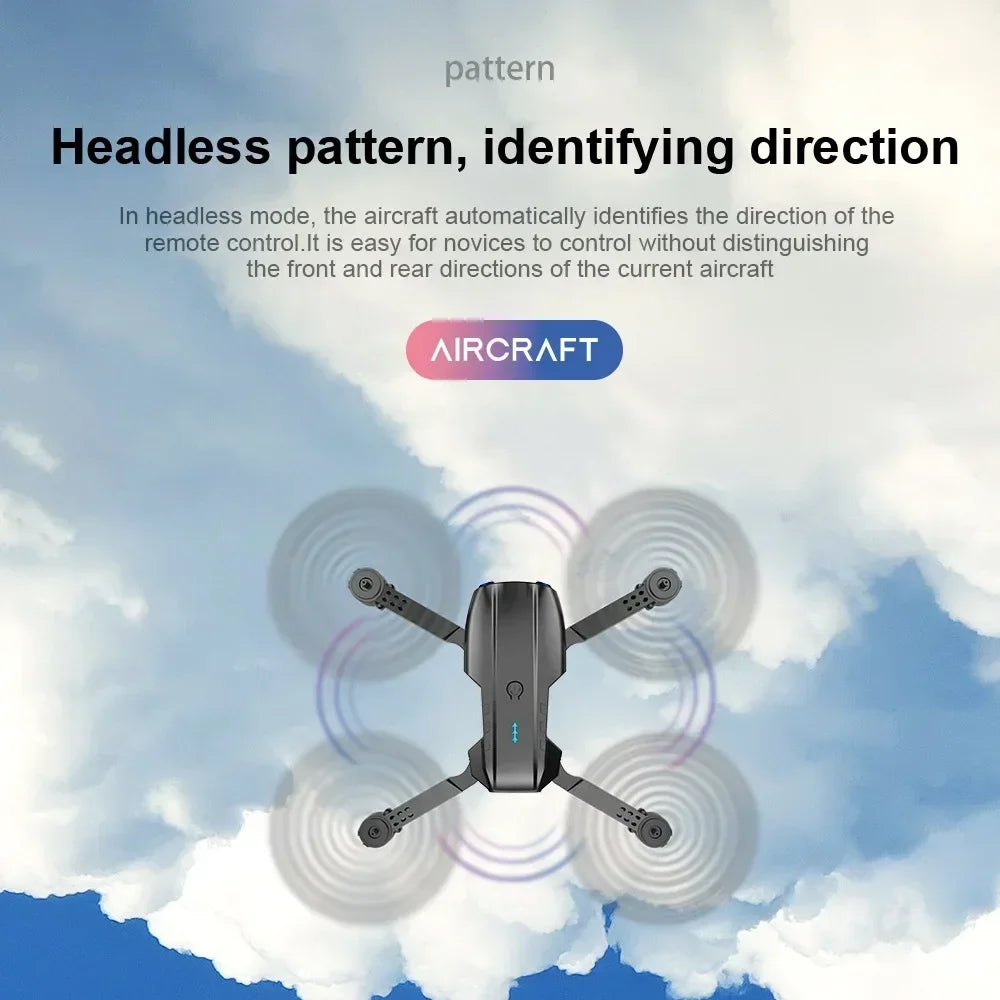 Foldable E99 K3 Pro 4K HD Drone – Dual Camera, WiFi Aerial Photography, RC Quadcopter