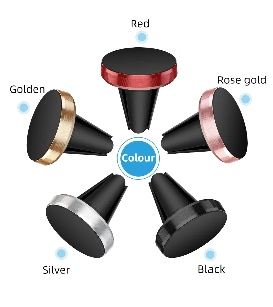 Magnetic Car Phone Holder – Universal Air Vent Mount for Smartphones