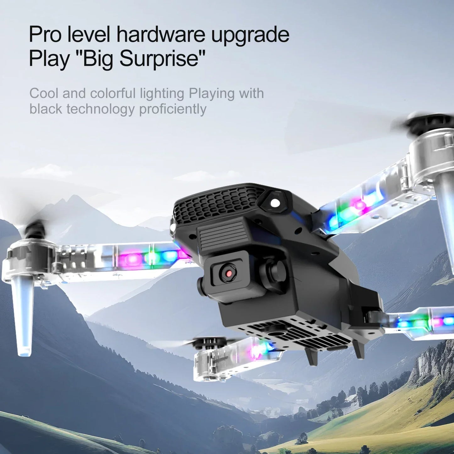 Foldable E99 K3 Pro 4K HD Drone – Dual Camera, WiFi Aerial Photography, RC Quadcopter