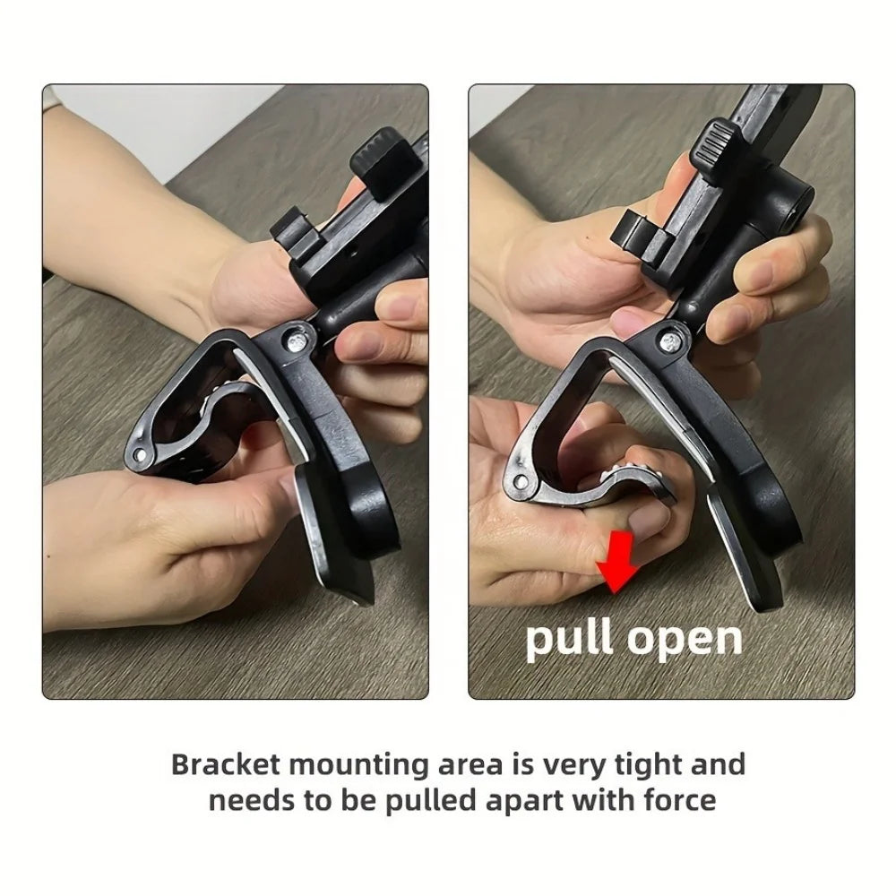 360° Rotating Universal Car Phone Holder – Dashboard Smartphone Mount
