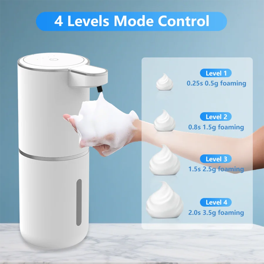 Automatic Touchless Soap Dispenser – Smart Sensor, Rechargeable & Waterproof
