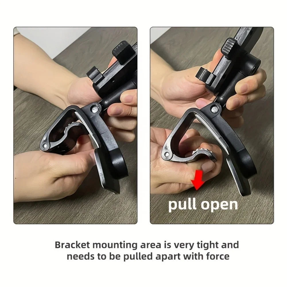 360° Rotating Universal Car Phone Holder – Dashboard Smartphone Mount