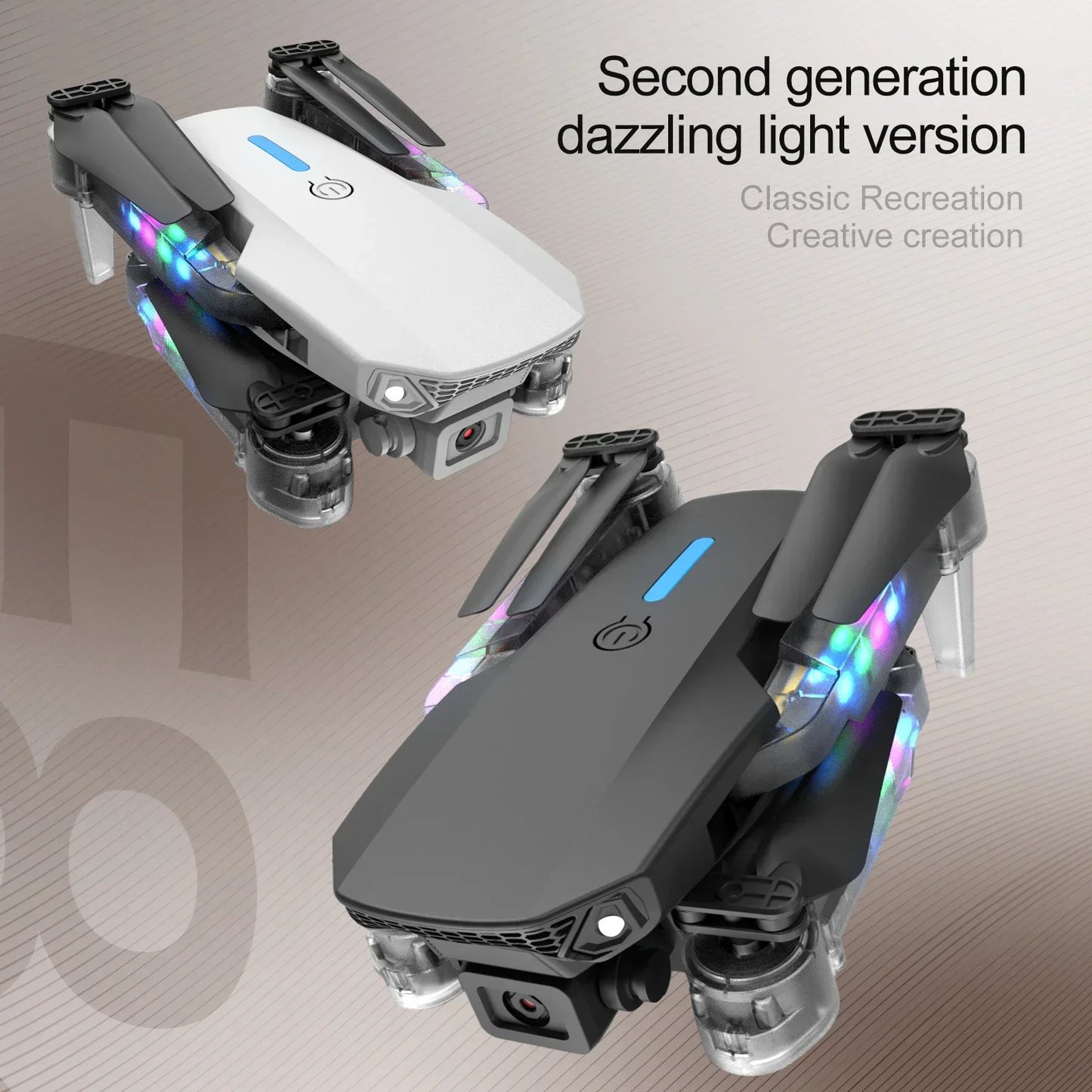 Foldable E99 K3 Pro 4K HD Drone – Dual Camera, WiFi Aerial Photography, RC Quadcopter