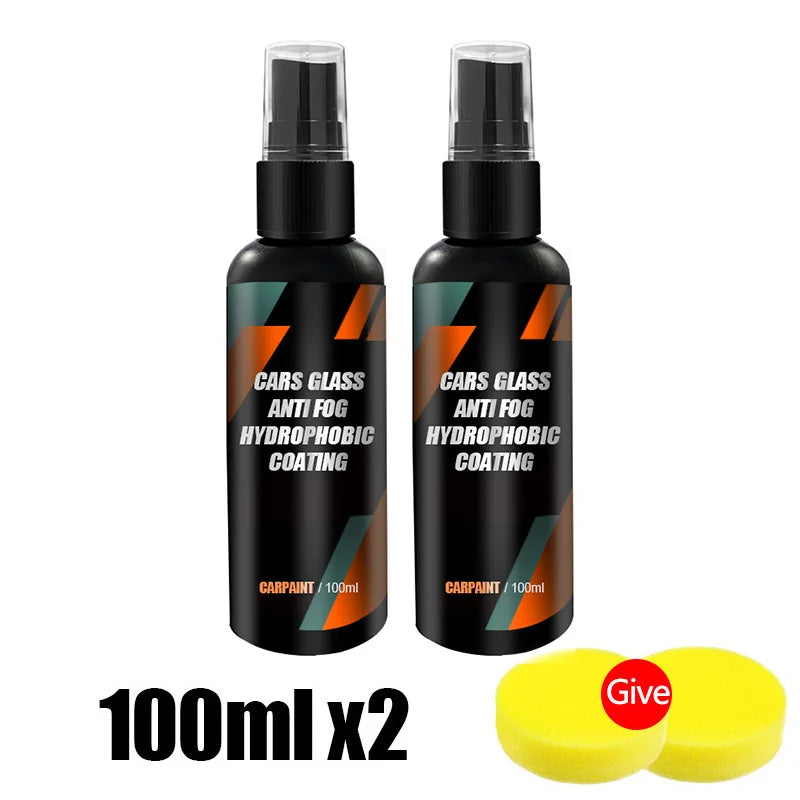 Hydrophobic Car Glass Rain Repellent Spray – Nano Waterproof Coating