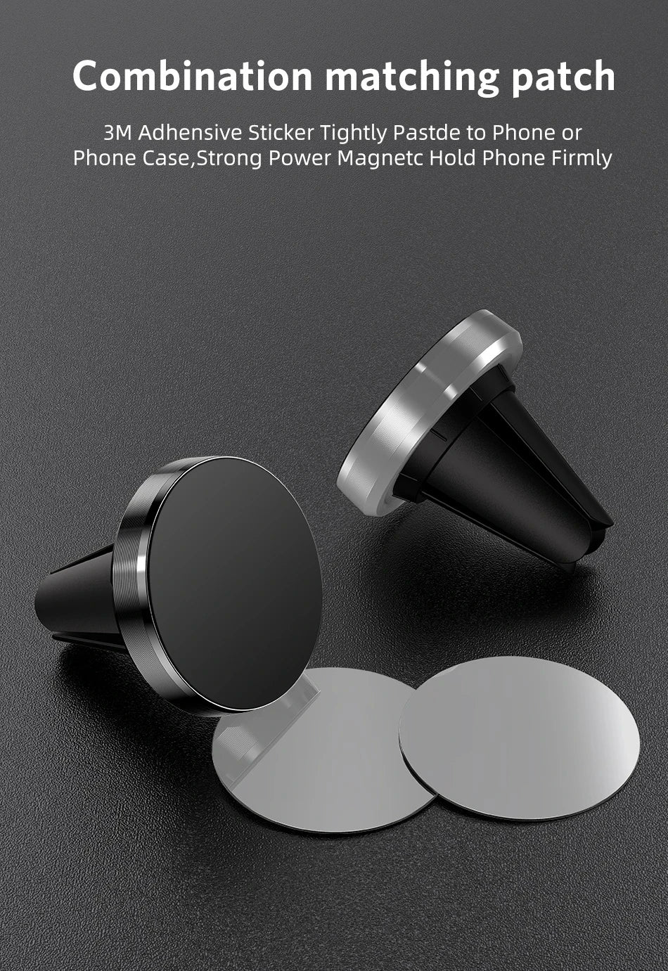 Magnetic Car Phone Holder – Universal Air Vent Mount for Smartphones