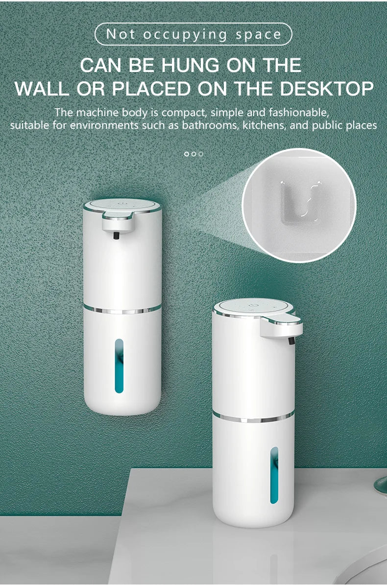 Automatic Touchless Soap Dispenser – Smart Sensor, Rechargeable & Waterproof