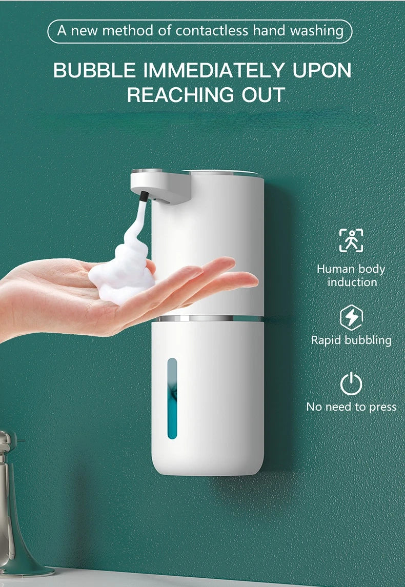 Automatic Touchless Soap Dispenser – Smart Sensor, Rechargeable & Waterproof
