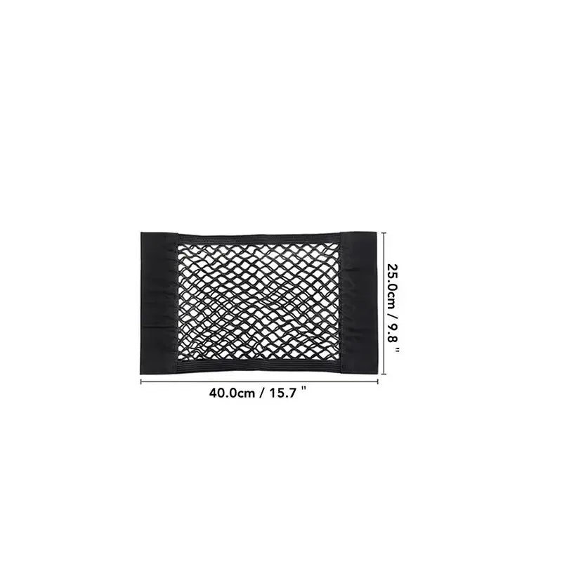 Universal Car Seat Back Storage Net – Rear Trunk Organizer Pocket