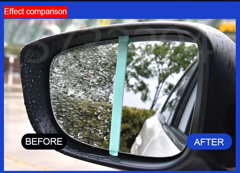 Hydrophobic Car Glass Rain Repellent Spray – Nano Waterproof Coating