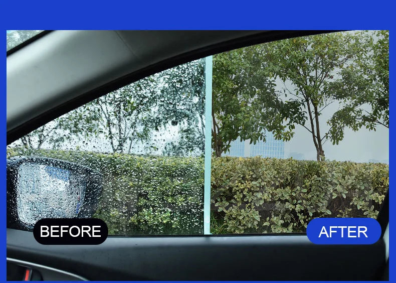 Hydrophobic Car Glass Rain Repellent Spray – Nano Waterproof Coating