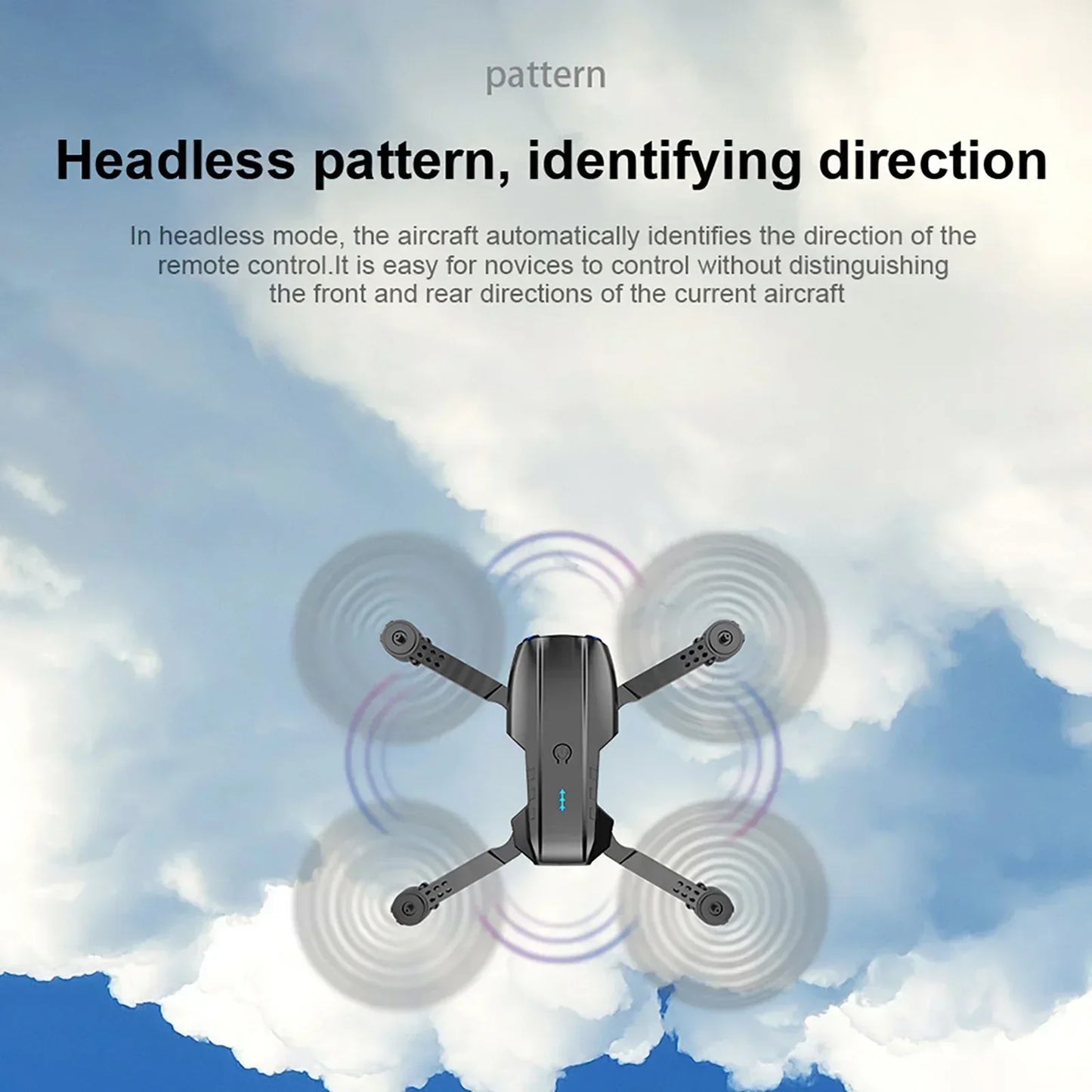 Foldable E99 K3 Pro 4K HD Drone – Dual Camera, WiFi Aerial Photography, RC Quadcopter