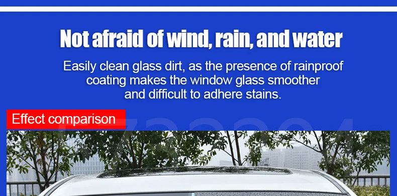Hydrophobic Car Glass Rain Repellent Spray – Nano Waterproof Coating