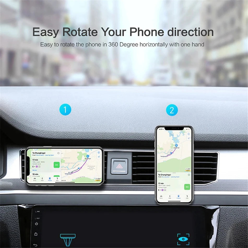 Magnetic Car Phone Holder – Universal Air Vent Mount for Smartphones