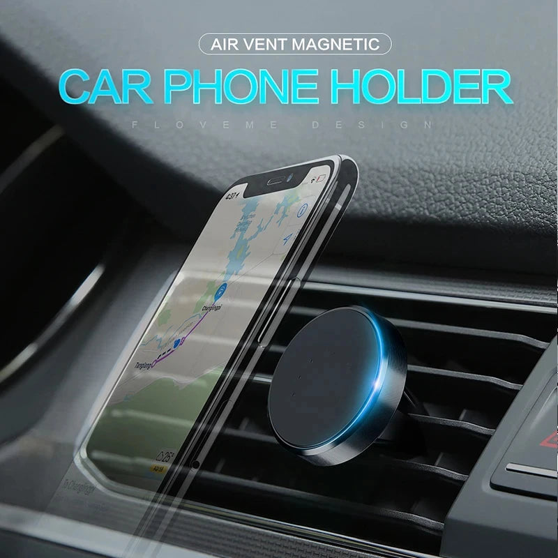 Magnetic Car Phone Holder – Universal Air Vent Mount for Smartphones